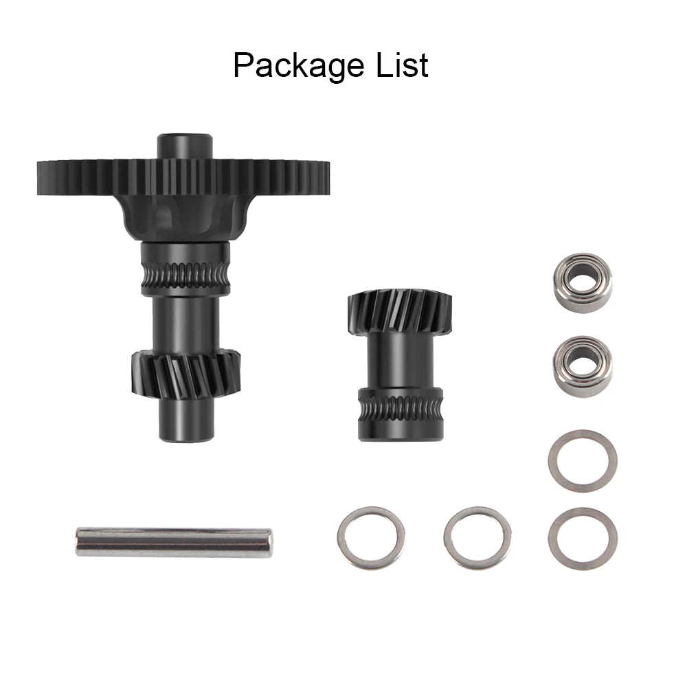 FYSETC Sherpa CNC Extruder Gears POM Helical Gear Nano Coating All-in-one Extruder Shaft Assembly for Voron V0 3D Printer Parts