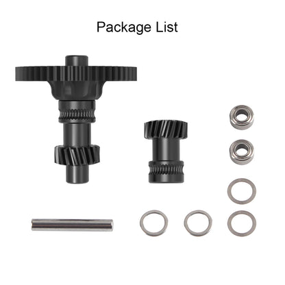 FYSETC Sherpa CNC Extruder Gears POM Helical Gear Nano Coating All-in-one Extruder Shaft Assembly for Voron V0 3D Printer Parts